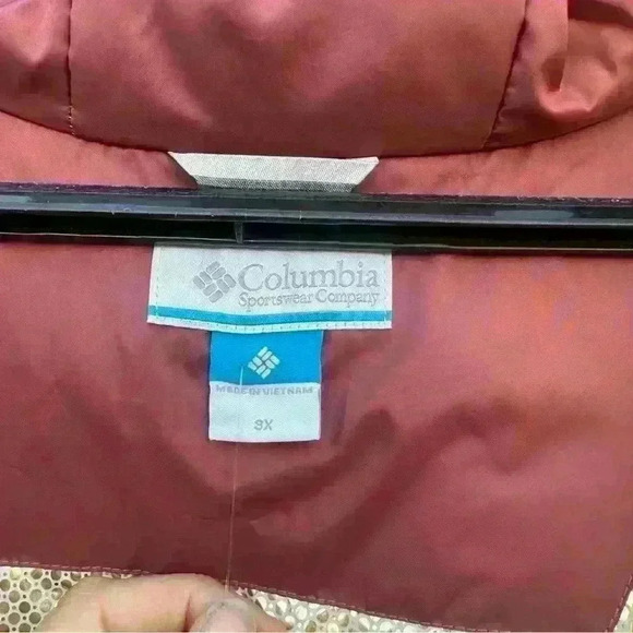 NWT Columbia Women ARCH ROCK DOUBLE WALL ELITE MID JACKET OMNIHEAT Beet 3XL $220 - Picture 14 of 15